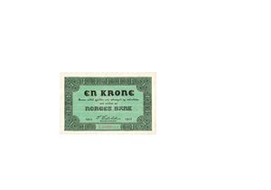1 krone 1917. F4666001