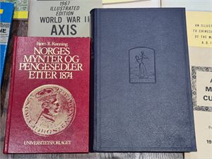 Samling med forskjellig litteratur