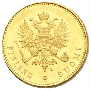 Nikolai II, 20 markkaa 1903.