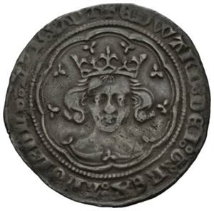 Edward III 1327-1377, groat, London 1361-1369 (4,35 g)