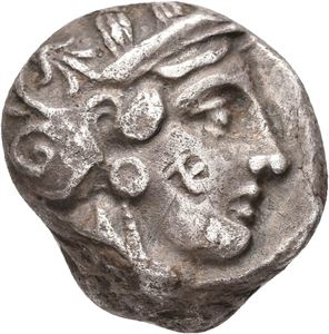 ATTICA. Athens. Circa 393-294 BC. AR tetradrachm (16,80 g)