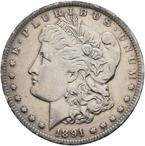 Morgan Dollar 1891 O