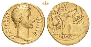 Augustus, 27 BC-AD 14. AV aureus (19 mm; 7,62 g)