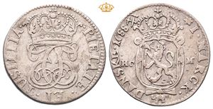 Norway. 1 mark 1688. R. S.22