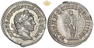 AR Denarius, AD 216