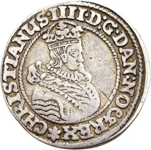 CHRISTIAN IV 1588-1648 1/8 speciedaler 1629. S.27
