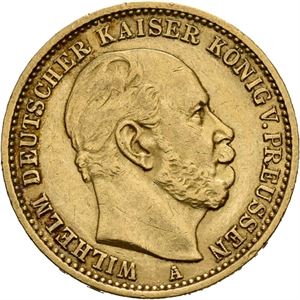 Preussen, Wilhelm I, 20 mark 1877 A