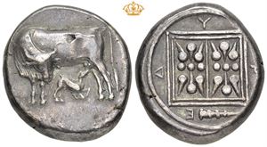 AR Stater circa 400-370 BC