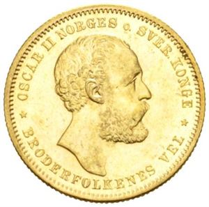 20 kroner 1878.