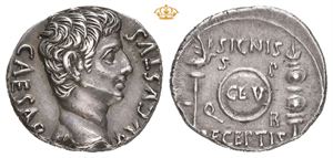Augustus, 27 BC-AD 14. AR denarius (17,5 mm; 3,75 g)