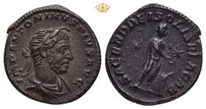 AR Denarius 218-222 AD