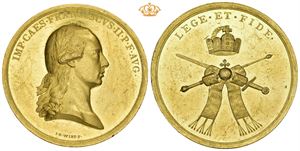 Coronation of Franz II as Roman emperor in Frankfurt am Main 1792