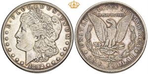 Dollar 1892 CC
