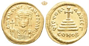 Tiberius II Constantine, AD 578-582. AV solidus (4,43 g)
