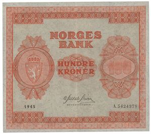 100 kr 1945