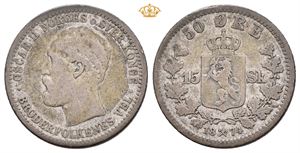 50 øre/15 skilling 1874