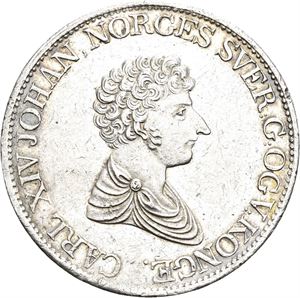 CARL XIV JOHAN 1818-1844 Speciedaler 1835, med stjerne