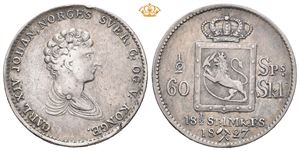 1/2 speciedaler 1827