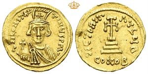 Heraclius Constantine. January 11 -April 20, 641 AD. AV solidus (4,48 g).