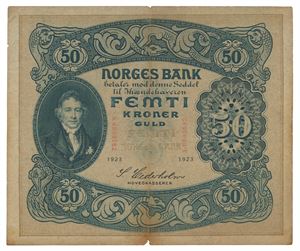 50 kroner 1923. A6589582