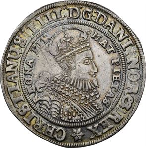 CHRISTIAN IV 1588-1648. Speciedaler 1648. S.12