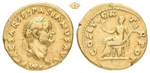 Vespasian, AD 69-79. AV aureus (19,5 mm; 7,17 g)