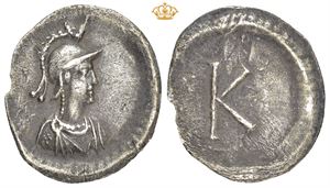 AR 1/2 Siliqua, circa AD 530