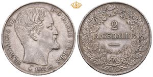 2 rigsdaler 1863. København. S.2