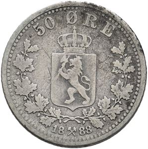 50 øre 1888