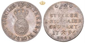 1/15 speciedaler 1796. S.12