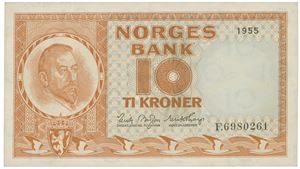 10 kr 1955