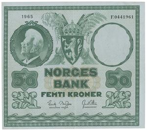 50 kroner 1965. F.0441961