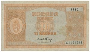 10 kr 1952