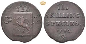 1 skilling 1820