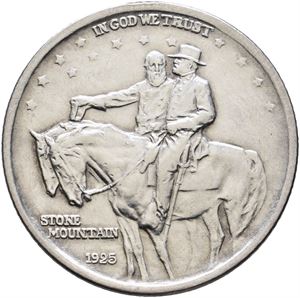 ½ Dollar Stone Mountain Memorial 1925
