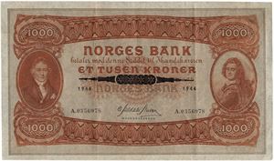 1000 kroner 1946. A0356978