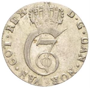 8 skilling 1781. S.5. Ex. Kjøpt av Numisma, kjøpsdato 19/11-2010