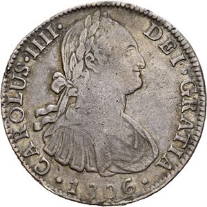 Carl IV, 8 reales 1806 . TH