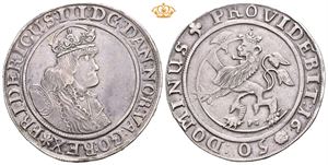 Speciedaler 1650. Riper på advers/scratches on obverse. S.18