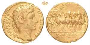 Augustus, 27 BC-AD 14. AV aureus (19 mm; 7,88 g)
