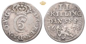 2 skilling 1673