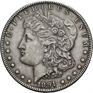 Dollar 1891 CC