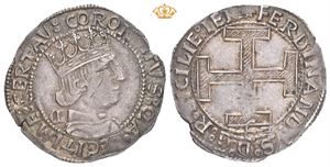 Napoli, Ferdinand I 1458-1494, coronato.