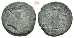 JUDAEA, Gaza. Augustus, 27 BCE - 14 CE. Æ (20 mm; 8,73 g)