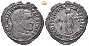 Maximinus II. As Caesar, AD 305-309. Æ follis (10,26 g)