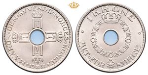 Norway. 1 krone 1937