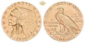 2 1/2 dollar 1929