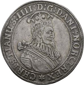 CHRISTIAN IV 1588-1648. Speciedaler 1629. R. S.8