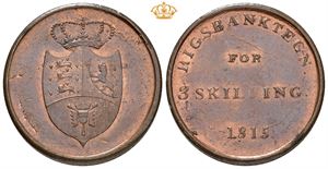 3 skilling rigsbanktegn 1815