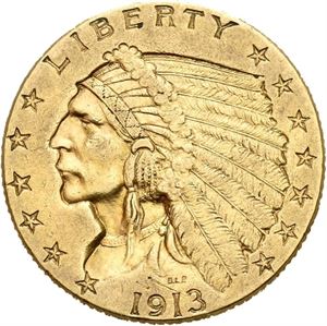 2 1/2 dollar 1913